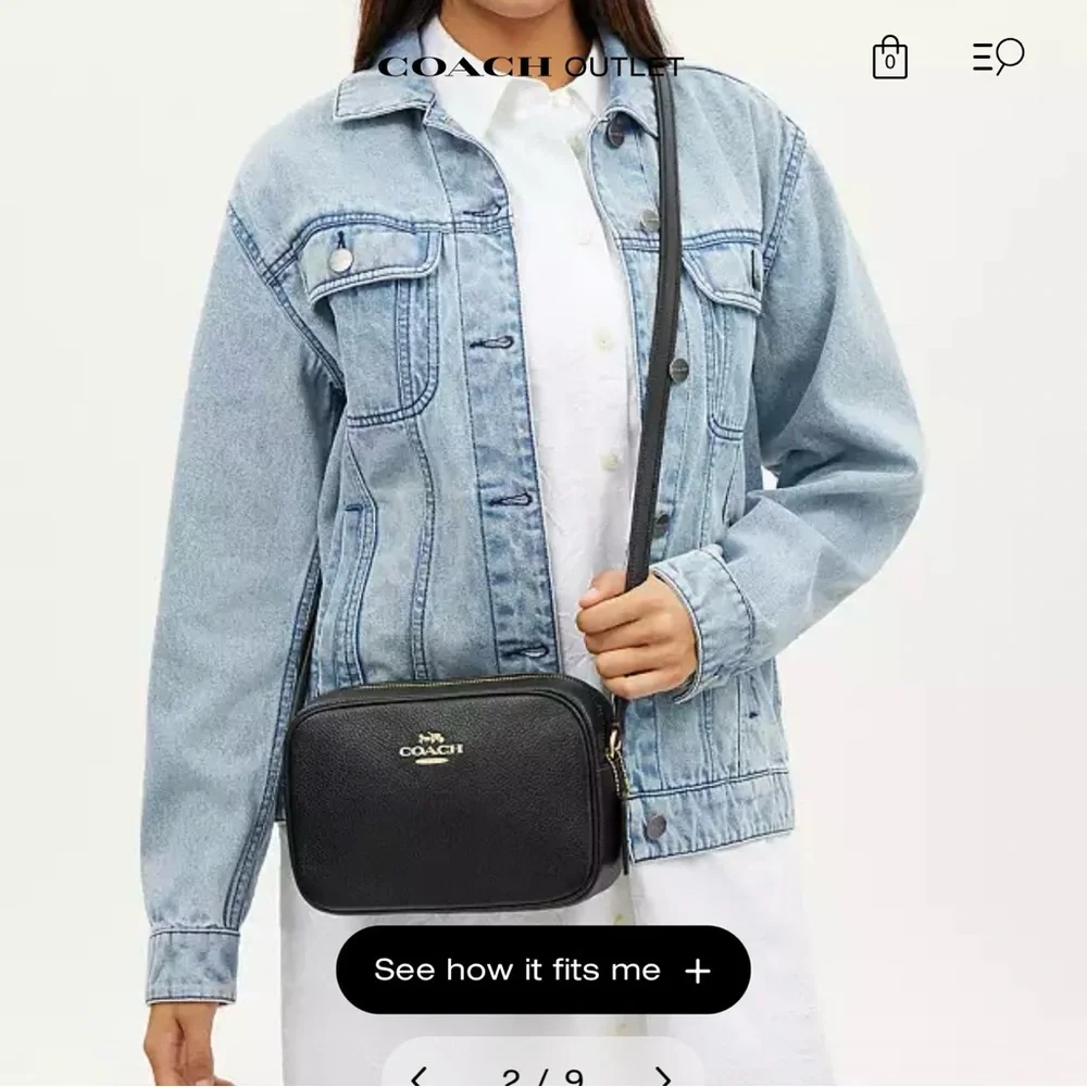 Jamie Leather Crossbody Camera Bag | Coach - Picture 13 of 16